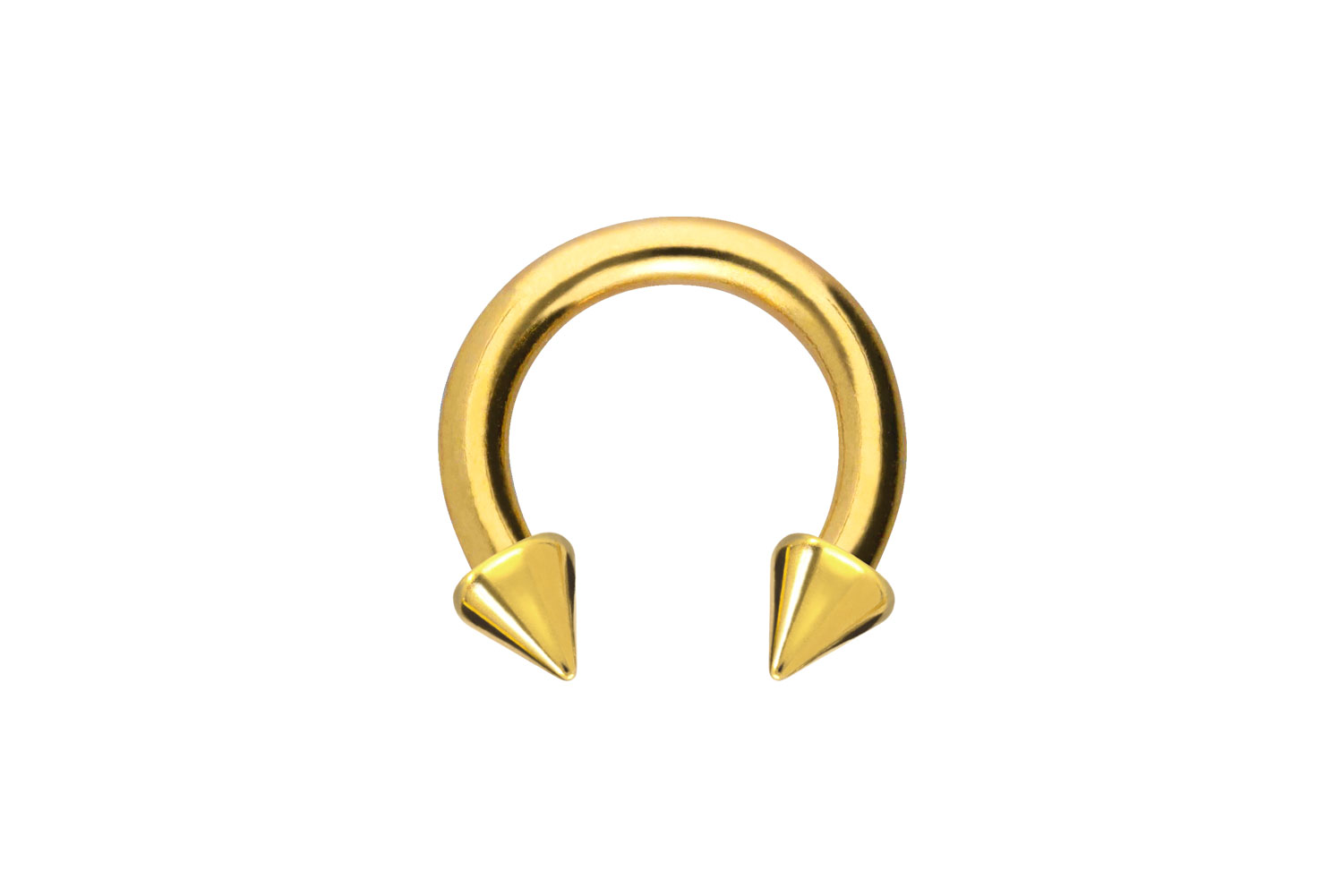 Chirurgenstahl Hufeisenring Piercing SPITZEN